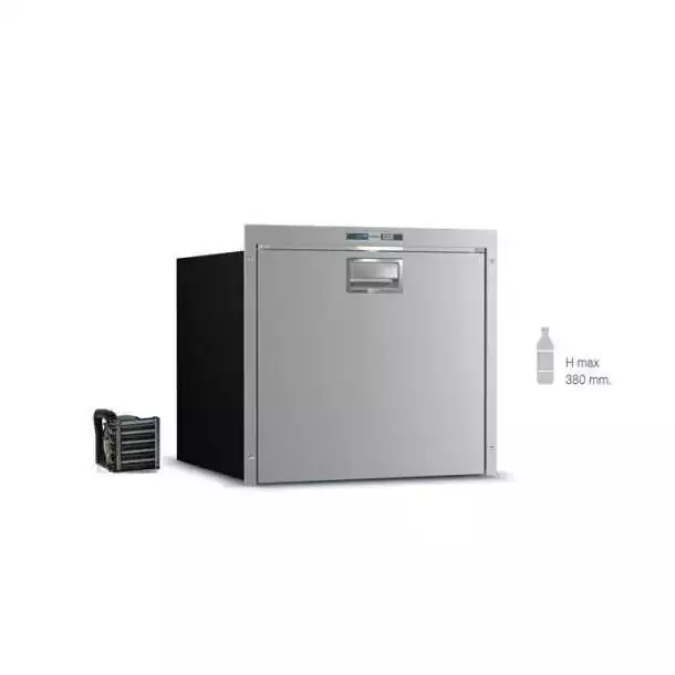 Congélateur 95L SeaDrawer inox DW100 BTX OCX2 Steelock 40W 12/24V
