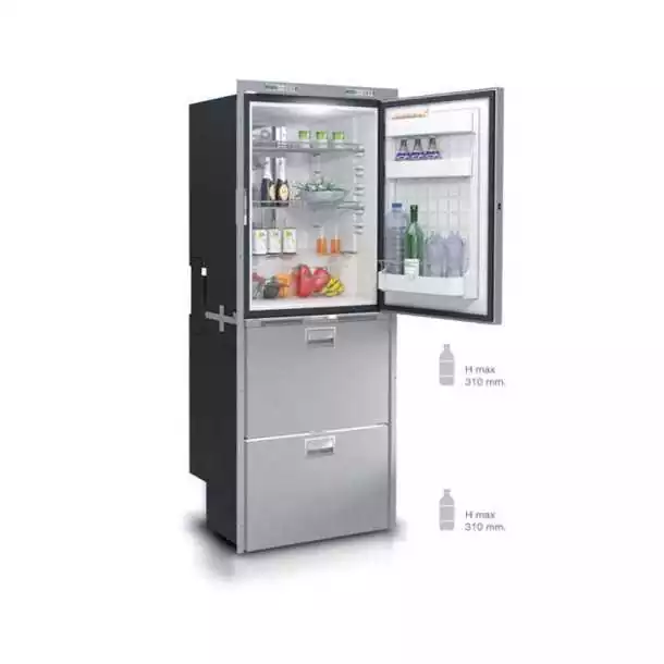 Réfrigérateur DW 360 DTX OCX2 12/24V poignée STEELOCK unité interne 301L