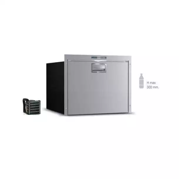 Congélateur DW 70 BTX OCX2 12/24V poignée STEELOCK unité externe 75L