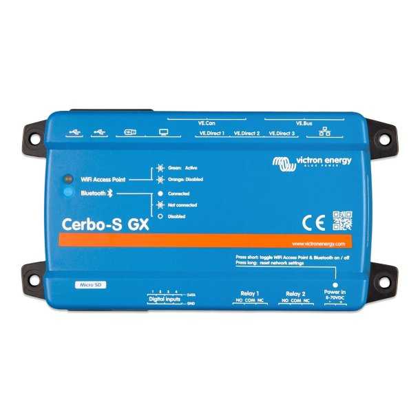 Controleur Cerbo-S GX 4 entrées 7 ports 1 HDMI NMEA 2000 Bluetooth intégré