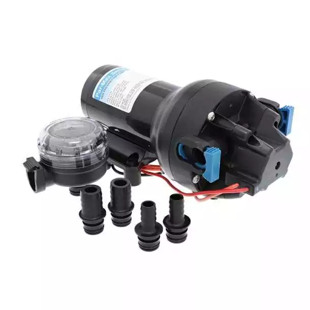 Kit pompe de lavage HotShot HD5 12V débit 19 l/mn pression 4.8 bar