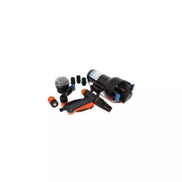 Kit pompe de lavage HotShot HD6 24V débit 23 L/mn pression 4.8 bars