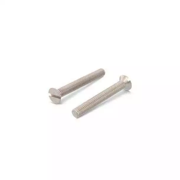 Boite de 10 vis métaux tete fraisée diamètre 6mm Longueur 80mm