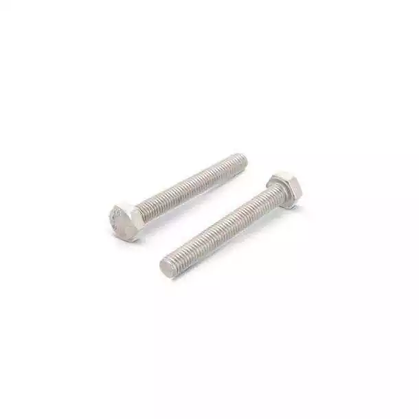 Boite de 10 vis métaux tête hexagonale filetée diamètre 10mm Longueur 100mm