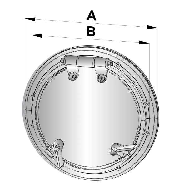Hublot diamètre 198mm type PW201 classification CE A1 qualité moustiquaire incluse