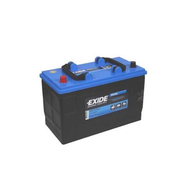 Batterie EXIDE DUAL 12V 115A dimensions 350 x 175 x 235mm