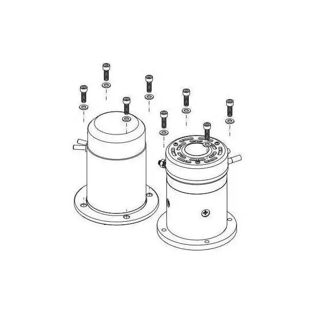 Moteur 1.3 kW 12V avec protection thermique pour BTQ 110-25 Kgf