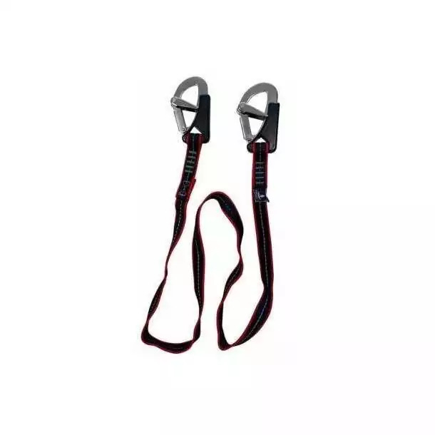 Longe Ocean Safety 2 mousquetons double sécurité Sangle 23mm Longueur 1,50m
