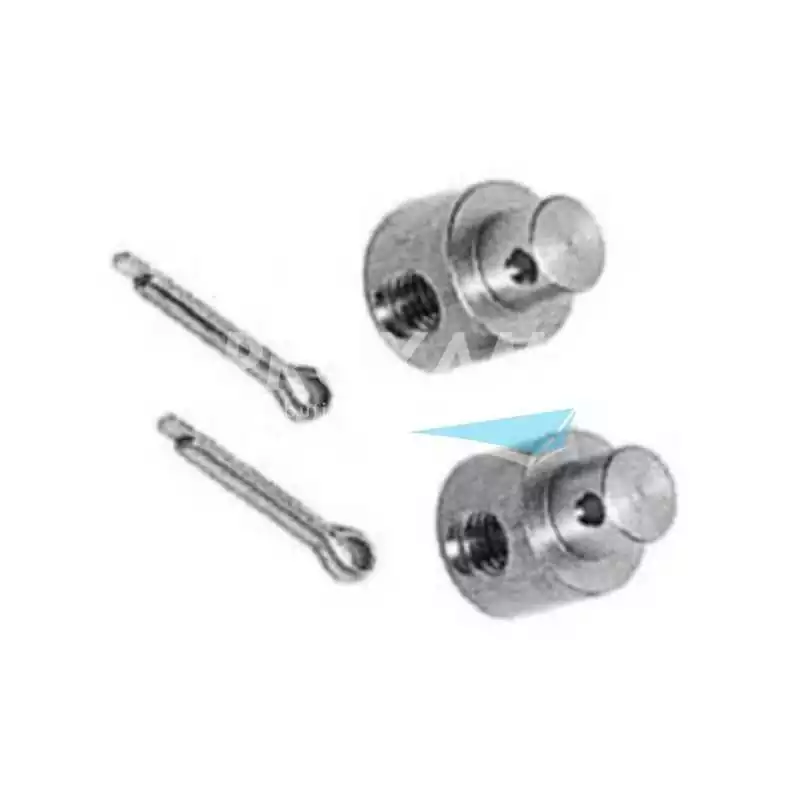 KIT PIVOTS + GOUPILLES POUR 2 CABLES CC3300