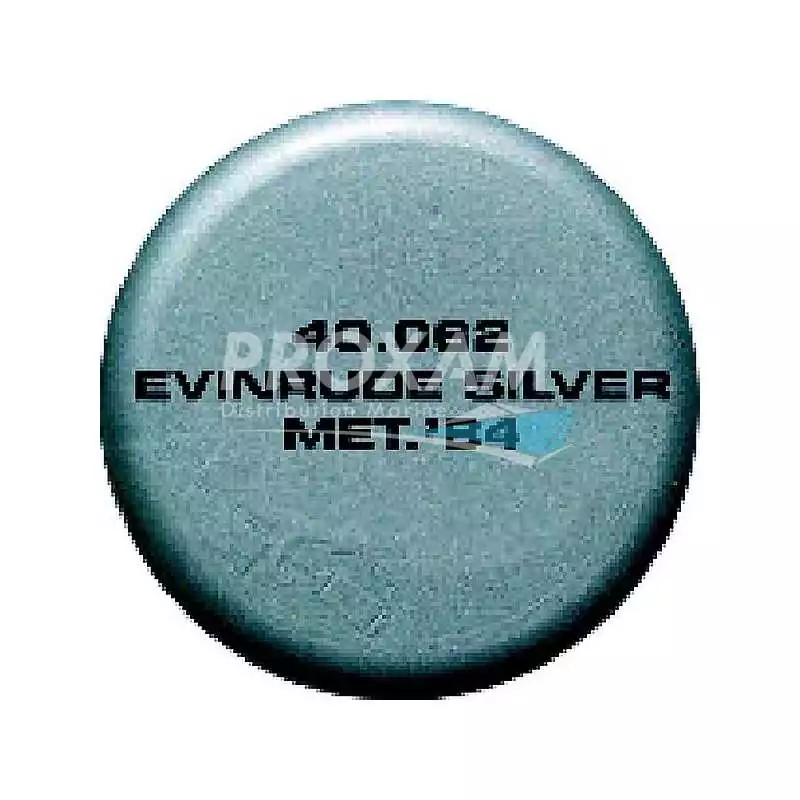 Aérosol peinture marine hors bord Evinrude sulver métal 84 400ML