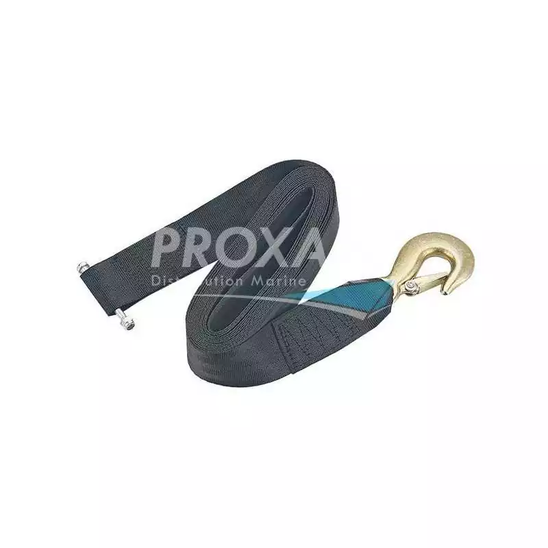 Sangle de treuil polyester 50mmx6m