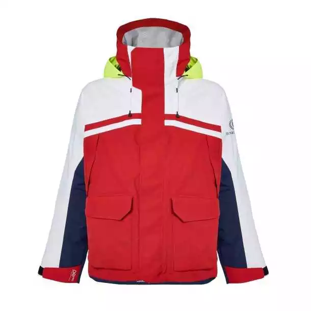 Veste Henri Lloyd homme Biscay rouge
