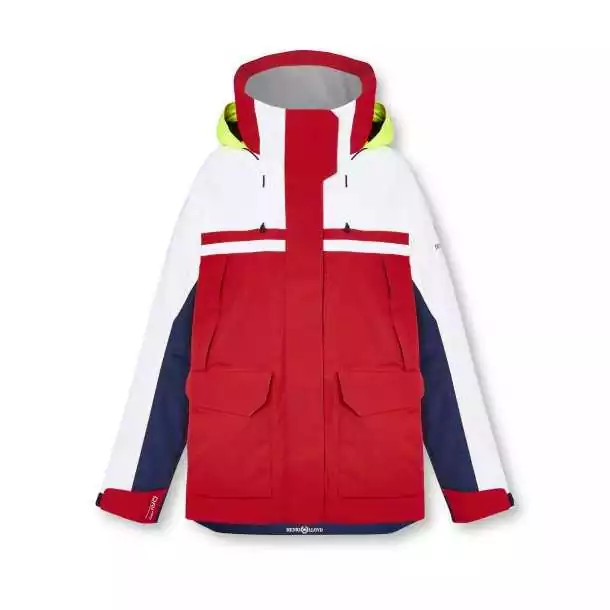 Veste Henri Lloyd femme Biscay rouge