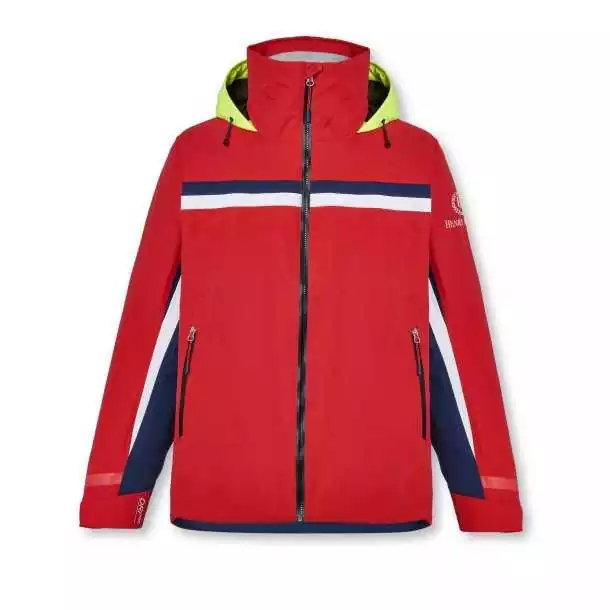 Veste de navigation homme rouge Henri Lloyd