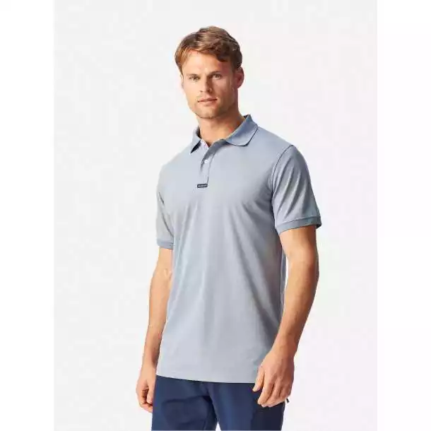 Polo Dri-Fast homme titanium Henri Lloyd