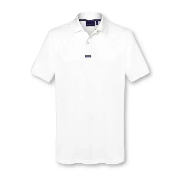 Polo Dri-Fast homme blanc Henri Lloyd