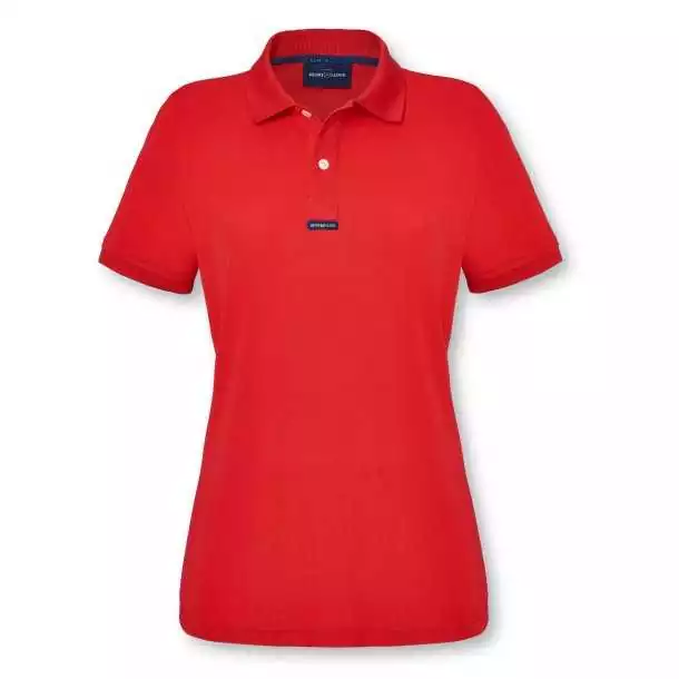 Polo Dri-Fast femme rouge Henri Lloyd
