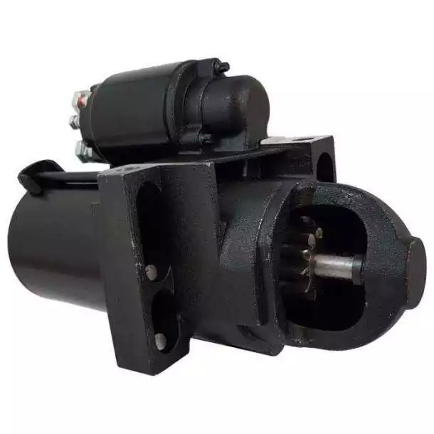 Démarreur DR PG260G 11 dents BLACK 3.0L après 1999 avec volant diam 35,6 cm (14") 2 vis décalées solenoid 4 bornes 11 dents 