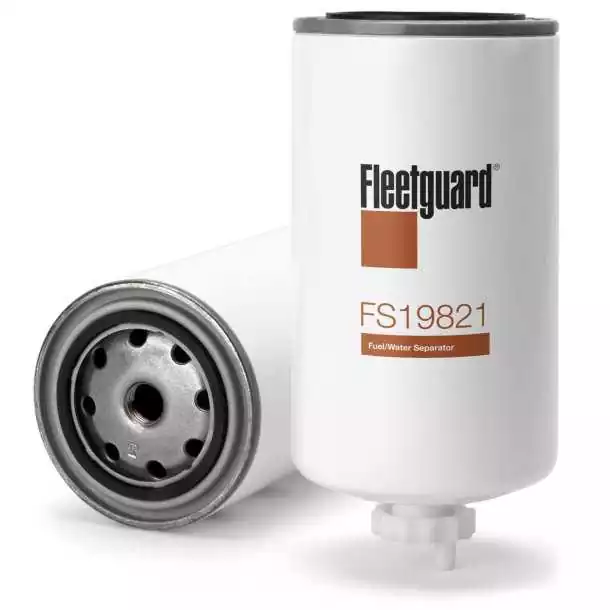 Filtre à carburant FS19821 moteurs FPT Iveco Cursor 8/8,7/10/13 QSB6,7 Tector5/6/ 7 Vector V8