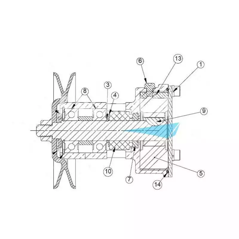 Kit majeur pompe Sherwood G907P G910P