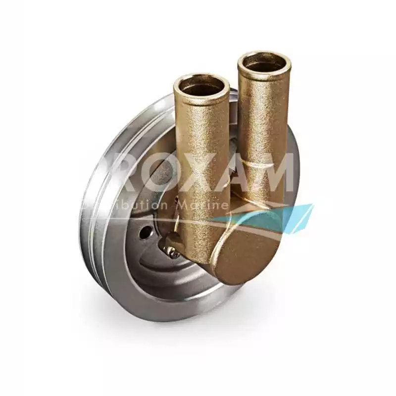 Pompe de refroidissement JMP Volvo poulie double origine 21214596 3862487 3858229