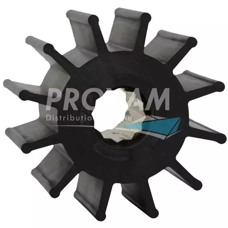 Turbine JMP moyeu 12 cannelures 12 pâles