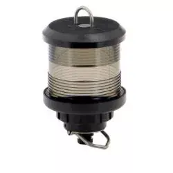 Feu tout horizon blanc hissage possible boitier noir ampoule non fournie
