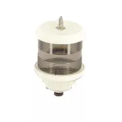 Feu tout horizon blanc hissage possible boitier blanc ampoule non fournie
