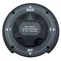 Coupleur de batteries 12 à 48V 150A continu 300A 5 min 4 positions