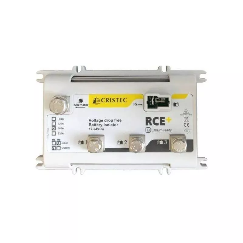 Répartiteur de charge électronique 180A entrée 1 M8 sorties 3 M8