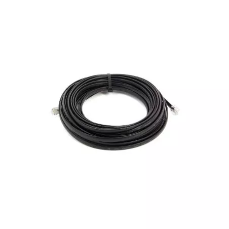 Cable à transfert de données FCC68 6 poles 15 m 2 x RJ1212