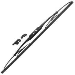 Balais essuie-glace noir 508mm en acier zingué peint noir W10 W12 W25 W38L