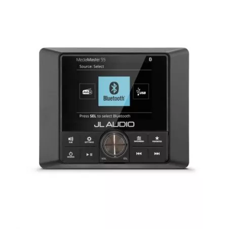 Poste stereo IP67 Mediamaster 55 4X25W USB Buetooth FM AM Aux