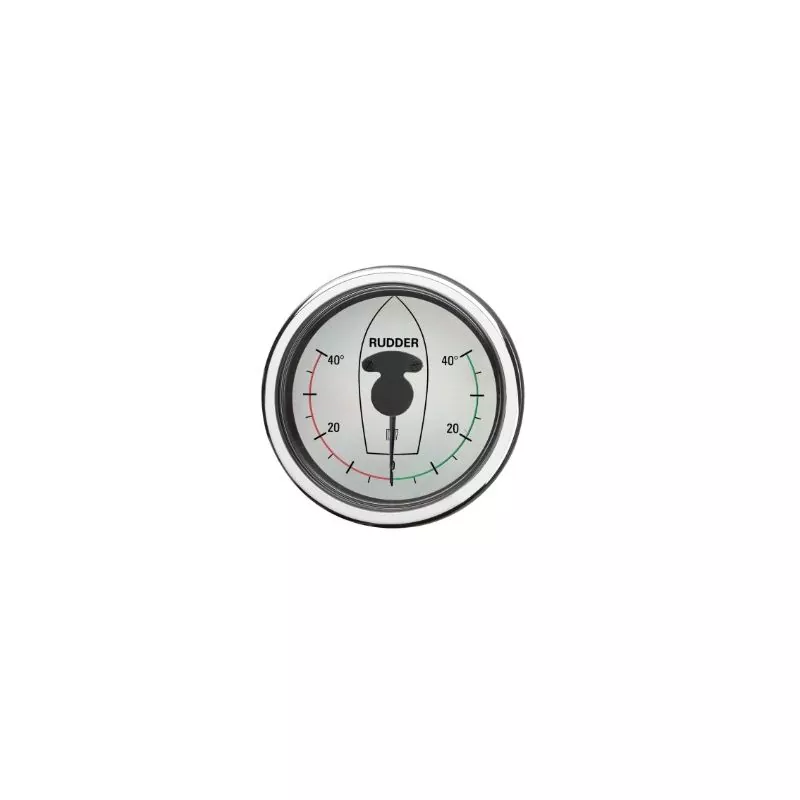Indicateur beige d'angle de barre type RPI1810 12/24V trou d'encastrement 107 mm