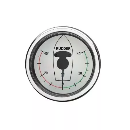 Indicateur beige d'angle de barre type RPI1810 12/24V trou d'encastrement 107 mm