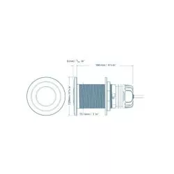 Projecteur sous-marin LED série 12 Gen IV éclairage blanc