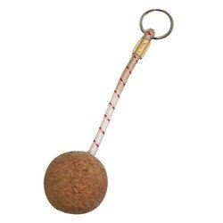 Porte cle flottant 'Boule de liege'