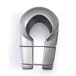 Protection pour barre de fleche,200x110x100mm, couleur argent