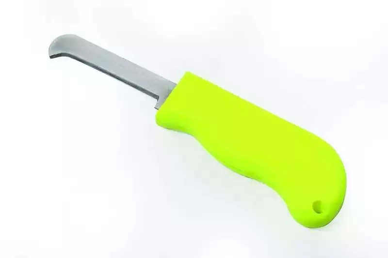 Couteau flottant lame fixe en inox