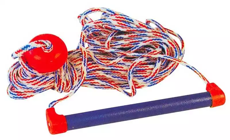 Corde à ski nautique diamètre 7mm Longueur 23m avec palonnier