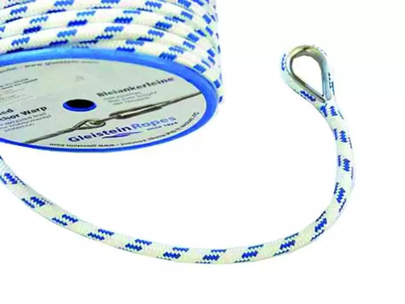 Ligne de mouillage plombée bobine 40M diamètre 16mm Blanc 