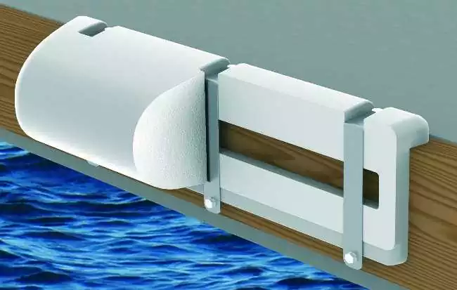 2 Défenses de ponton Blanches Longueur 940 mm Hauteur 85 mm