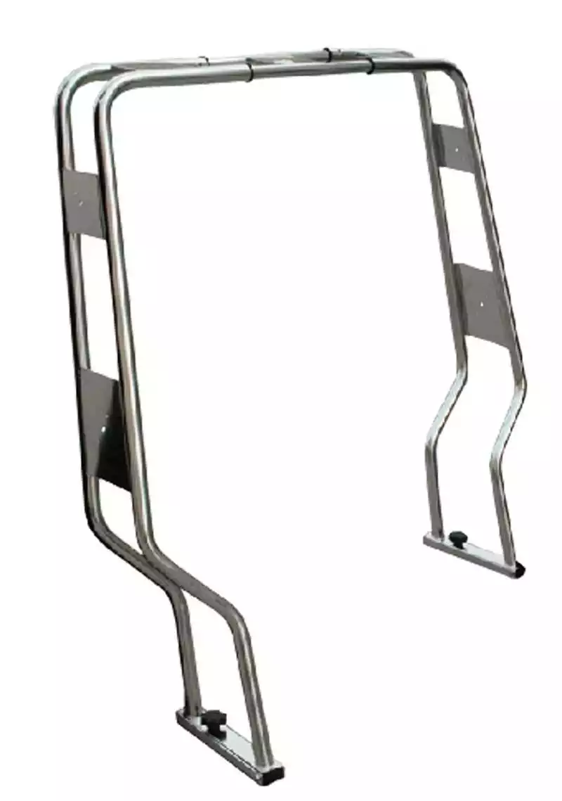 Roll bar pour bateaux réglable de 110 à 160 cm de large hauteur 130 cm