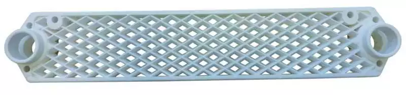 Marche en plastique pour échelle aluminium Entraxe 33,5 mm tube Diamètre 25 mm
