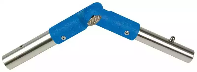 Adaptateur à angle réglable jusqu'à 130 degrés avec fixation Uni-Snap