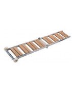 Passerelle échelle inox pliante