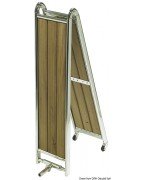 Passerelle inox pliante