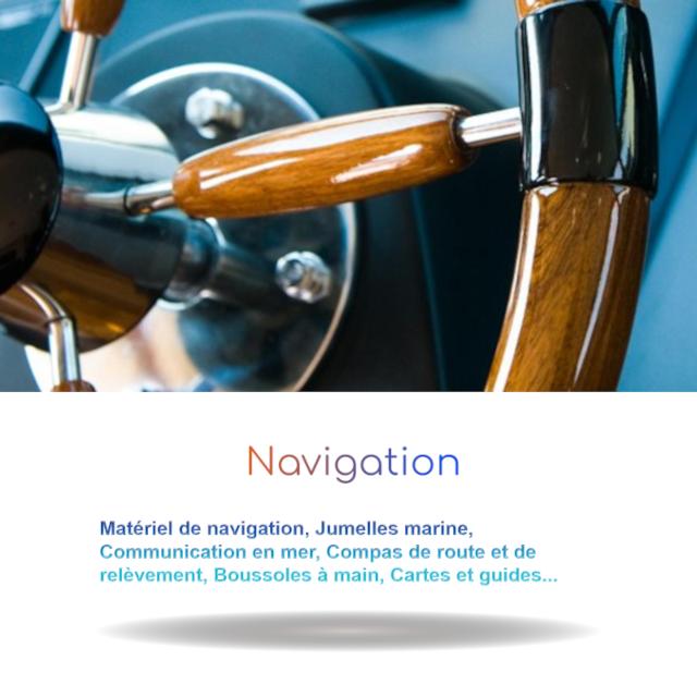 Navigation : GPS, cartographie, compas, sondeurs